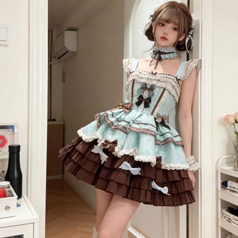 Fly Line - Novo Conjunto de Vestido JK Japonês